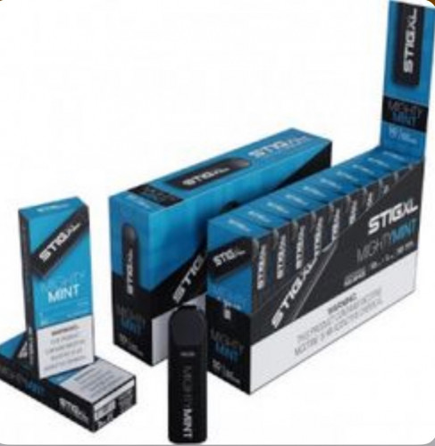 سحبه ستيج اكس ال نعناع بارد 700 موشة -stig xl Mighty Mint 700 puffs