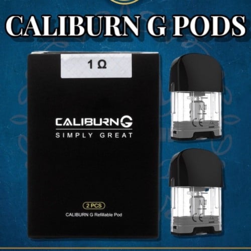 CALIBURN G PODS WITH COIL 1.0 Ohm بودات كاليبران جي مع كويل