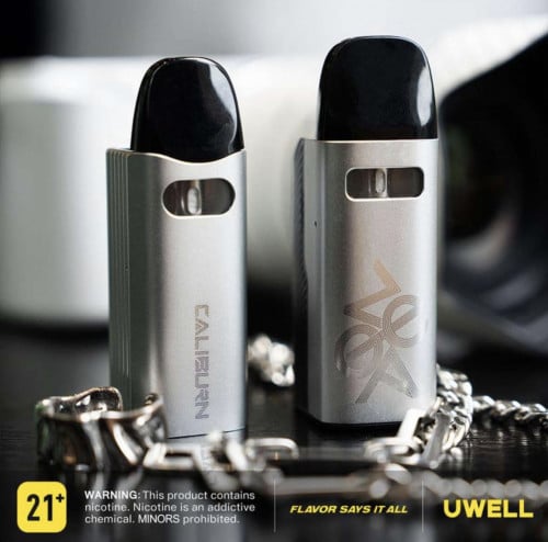 جهاز سحبة كاليبرن ايه زد 3 الصغير القوي من يو ويل CALIBURN AZ3 POD SYSTEM