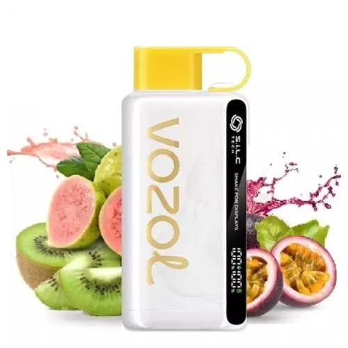 سحبة فوزول كيوي باشن فروت جوافا VOZOL STAR 12000 KIWI PASSION FRUIT GUAVA