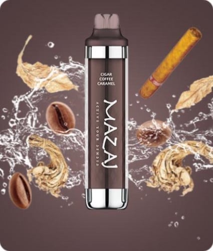 مزاج سيجارة كوفي كرامل 8000 ماش mazaj cigar coffee caramel