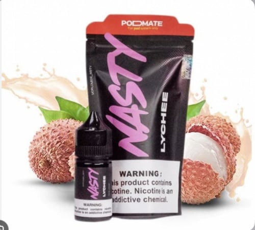نكهة ناستي بود ميت ليتشي Nasty PodMate Nic Salt - Lychee
