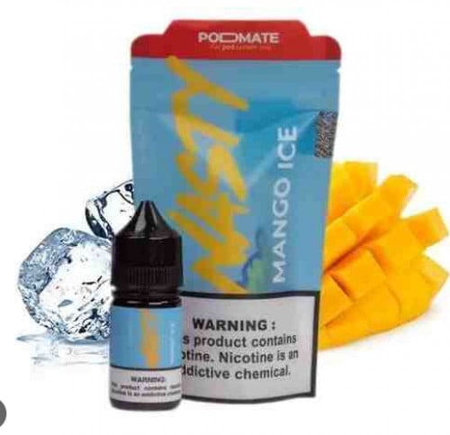 نكهة ناستي بود ميت مانجو بارد Nasty PodMate Nic Salt - Mango ICE