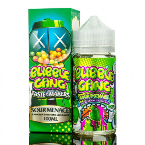 نكهة فيب بوبل جينج تفاح BUBBLE GANG SOUR MENACE
