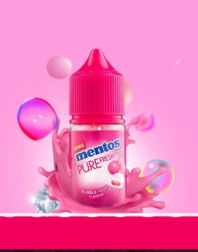 نكهة بابل جم العلك مينتوس ايس سولت