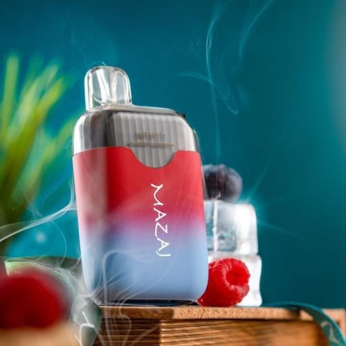 مزاج بلوبيري توت 4500سحبه (قابله للشحن) mazaj 4500 blueberry rasperry