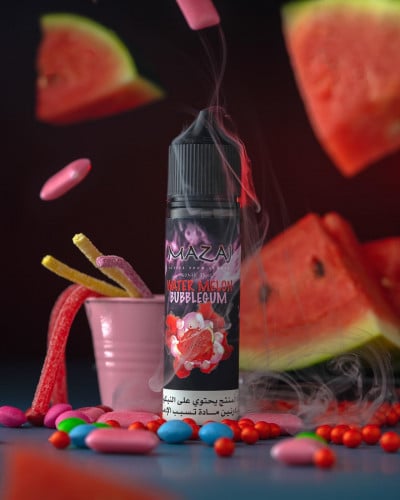 نكهة مزاج علكة البطيخ