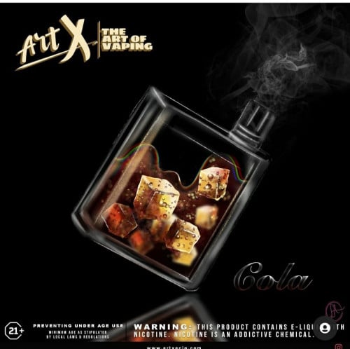 سحبة ارتكس كولا 5000 موشة قابلة للشحن غير قابلة للتعبئة ARTX disposable 5000 puffs mesh coil cola