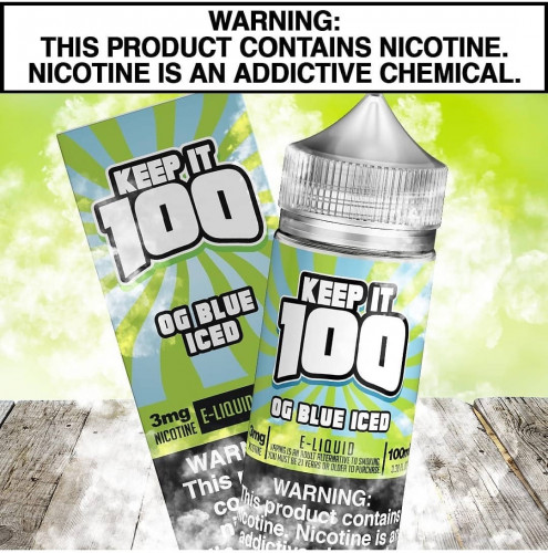 نكهة بلو سلاش من كيب ات 100ايس مل