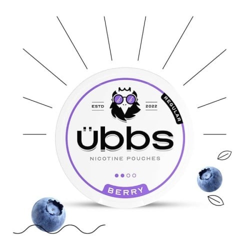 اظرف النيكوتين بالتوت UBBS NICOTINE POUCHES BERRY
