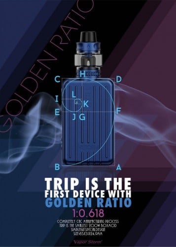 شيشة فيبور ستورم تريب كيت Vapor Storm TRIP KIT يحتاج عدد 2 بطارية