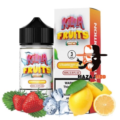 نكهة فيب كيلا فروتس فراوله ليمون KiLLA FRUITS STRAWBERRY LEMON