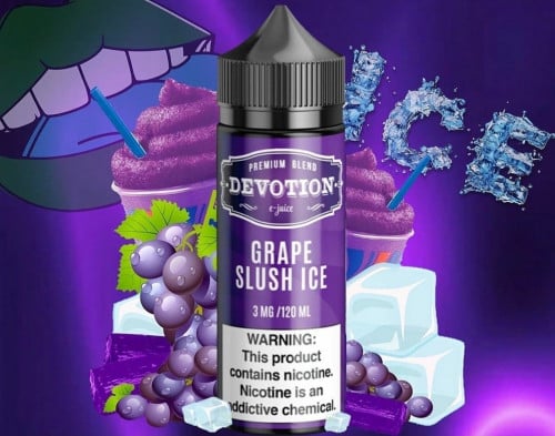 نيكوتين فيب عنب سلاش ايس  120 ملي