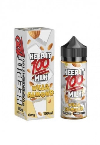 نكهة اللوز والحليب من كيب ات 100 مل