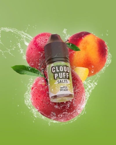 نكهة كلاود بوف خوخ وتفاح CLOUD PUFF APPLE PEACH