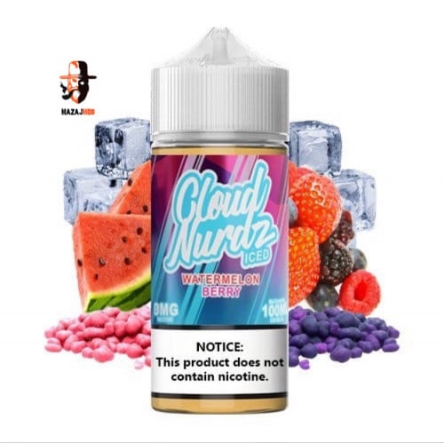 نكهة فيب كلاود نوردز بطيخ مع توت Claud Nurdz ICED WATERMELON BERRY