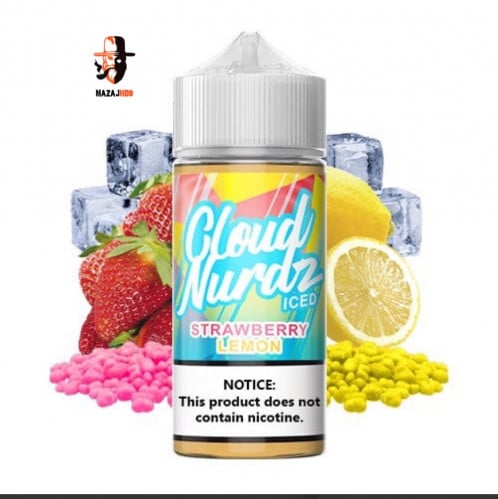 نكهة فيب كلاود نوردز فراوله مع ليمون Claud Nurdz ICED STRAWBERRY LEMO