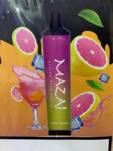 سحبة مزاج ديمون 4000 سحبه بينك ليمون mazaj demon disposable Pink Lemon