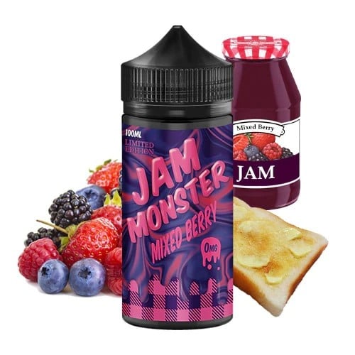 نكهة جام مونستر مربى مكس بيري JAM MONSTER MIXED BERRY