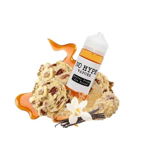 نكهة سولت نو هايب بوتر بيكان ايس كريم NO HYPE VAPORS BUTTER PECAN ICE CREAM