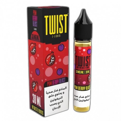 نكهة سولت تويست بوم بيري بلاست TWIST POM BERRY BLAST