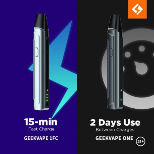 سحبة اجيس ون اف سي GEEK VAPE AEGIS 1FC KIT 550mAh