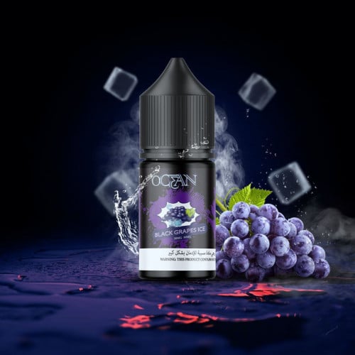 نكهة اوشن عنب اسود ايس Ocean Black Grapes ice