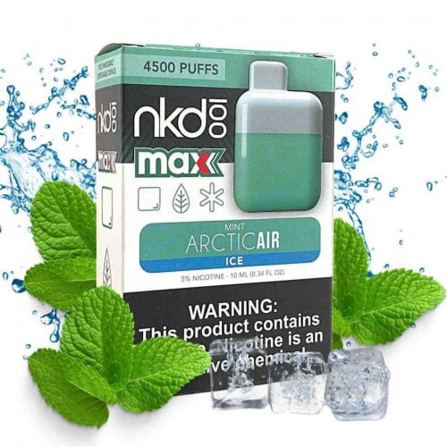 سحبة نيكد ماكس نعناع ايس nkd 100 max MINT ARCTIC AIR