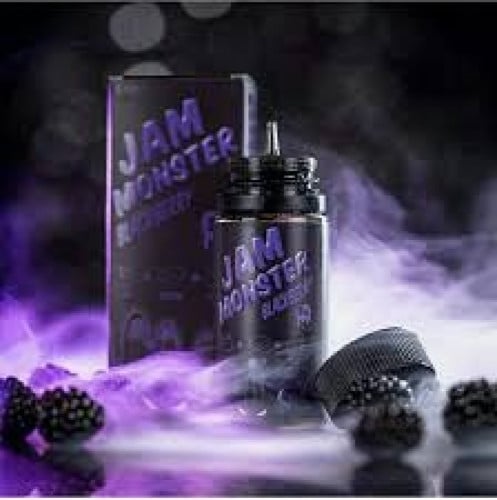نكهة جام مونستر بلاك بيري -التوت الاسود - JAM MONSTER BLACBERRY -