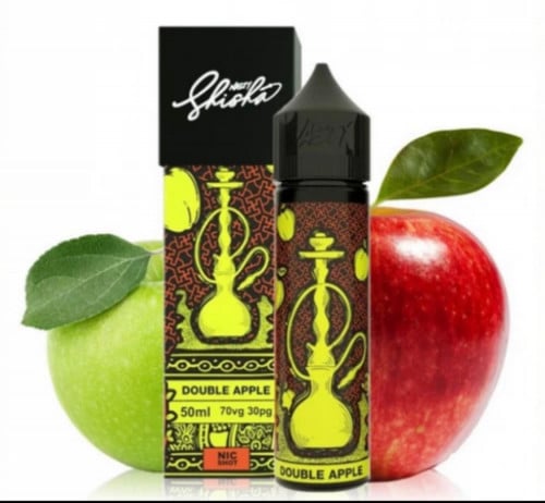 نكهة فيب ناستي شيشة تفاحتين Nasty Shisha Double Apple