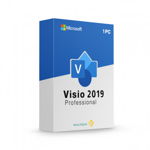 فيزيو برو 2019 يرتبط ببريدك الخاص Visio