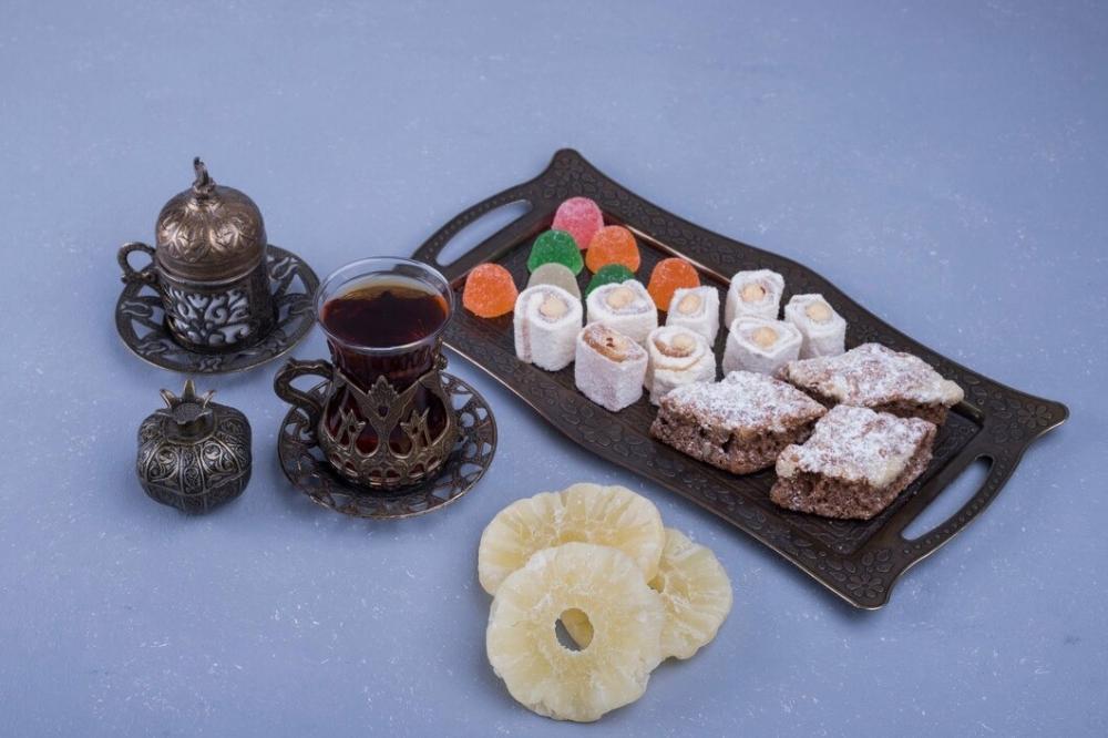 حلويات هيل وزعفران