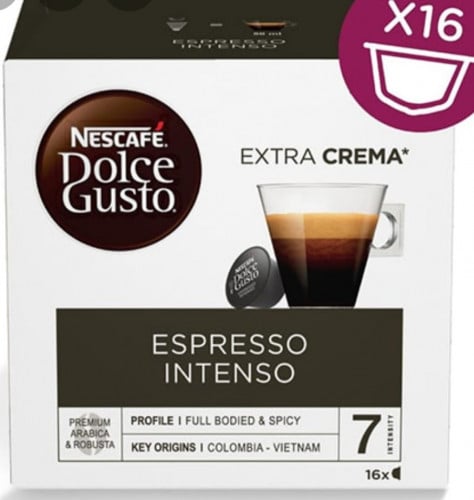 كبسولات دولتشي جوستو اسبريسو انتيسو مع الكريمة {16 كبسولة} مستورد