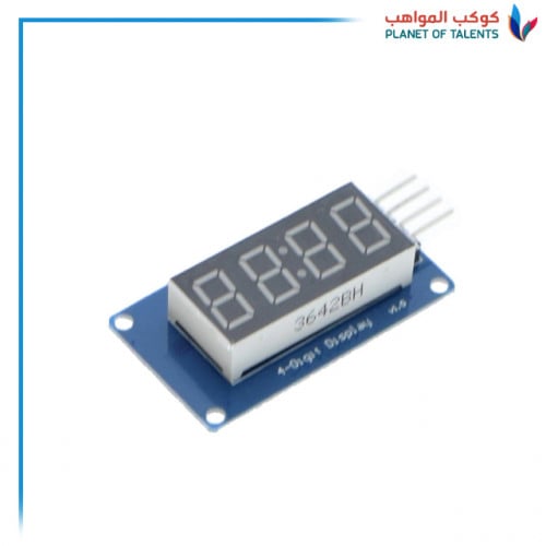 TM1637 LED Display Module شاشة اظهار ساعة رقمية