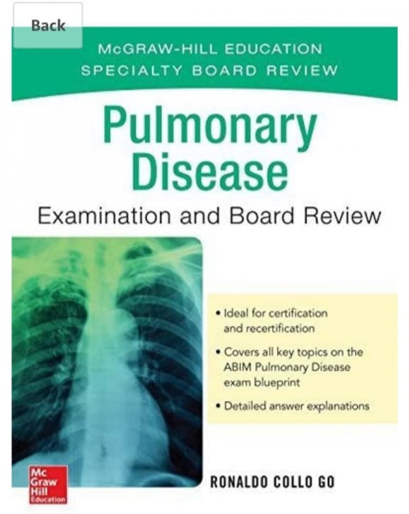 Pulmonary Disease Examination and Board Review متجر الكتب الطبية والعلمية