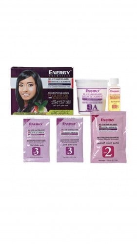 إنيريجي - مجموعة تمليس للشعر المجعد ، المتعب ، والخشن