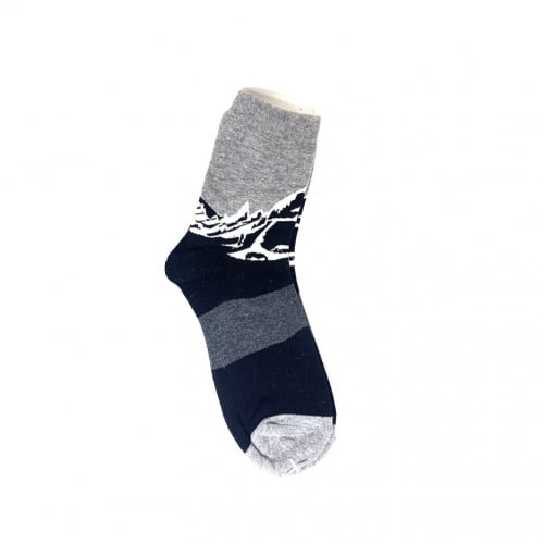 Mountains Novelty Socks