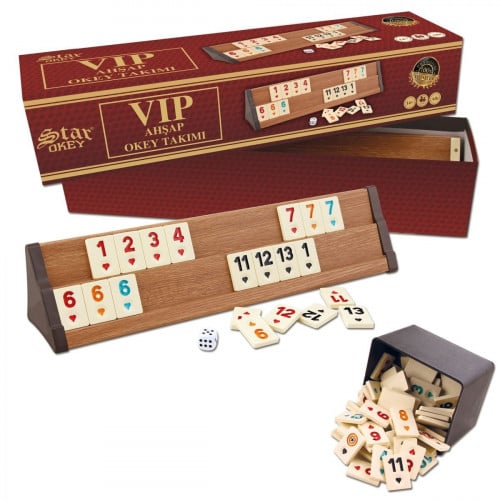 VIP wood okey اوكي rummy