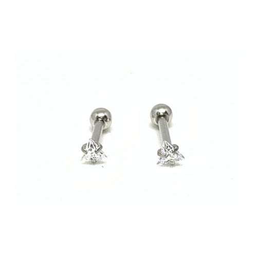 16g Triangle Crystal Flat Back