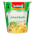 اندومي نودلز كاسات بنكهة الخضار 60 جم