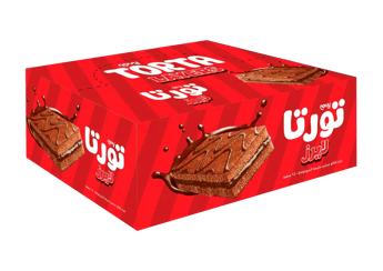 نوفي تورتا لايرز كيك شوكولاته غير مغطى 12 حبة 25 جم