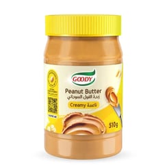قودي زبدة الفول السوداني ناعمة 510 جم