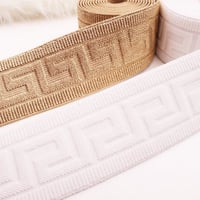 كمر مطاطي - ذهبي