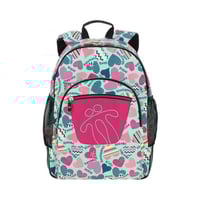 حقيبة طبية و4 سحاب, ملونة, بنات , ضمان خمس سنوات