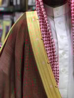 بشت رجالي رسمي VIP نخب أول لون كستناوي قماش ياباني...