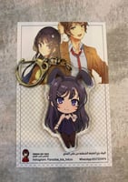 Rascal Does Not Dream of Bunny Girl Senpai keychai...