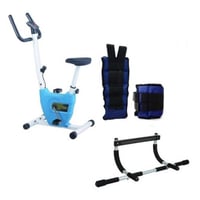 تأجير يومي دراجة تمارين مع ثقالات رمل 5 كجم للذراع...