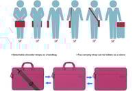 شنطة لابتوب من كارتينو Cartinoe - 13