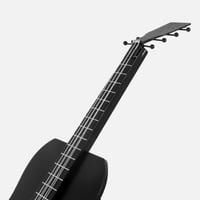 تحفة جيتار خشبي باللون الأسود