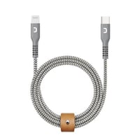 زندور كيبل ايفون - تايب سي سوبر كورد - رمادي متر